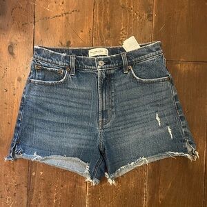 Abercrombie & Fitch Blue Jean Shorts